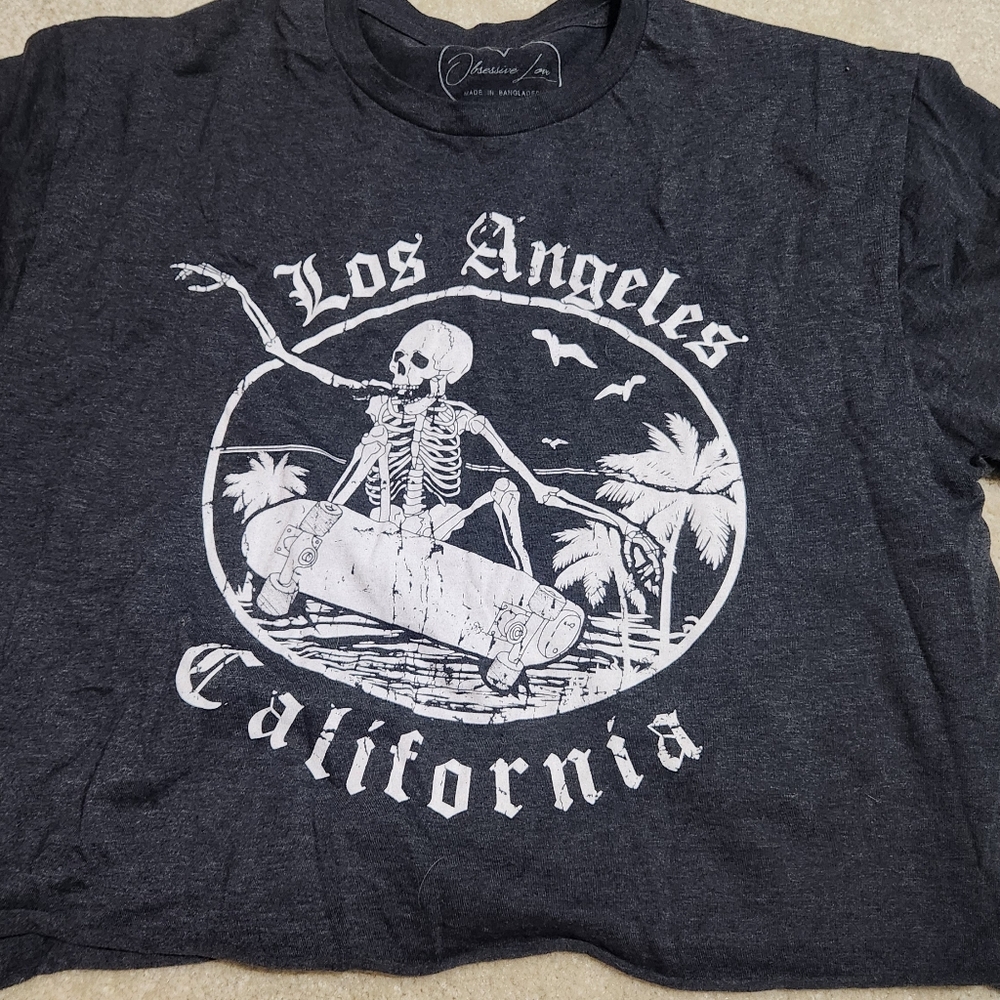 Obsessive love cali crop top